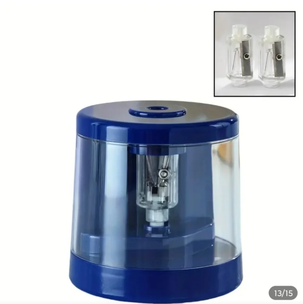 Professional Blue Electric Pencil Sharpener
